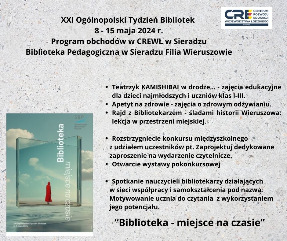 XXI Ogólnopolski Tydzień Bibliotek